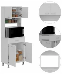 FM FURNITURE Bay Area Pantry, White -Coast2Coast shop 034111f403515871 1831 w800 h800 b1 p0