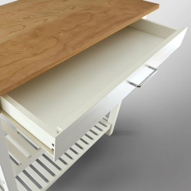 Casual Home Kitchen Island With Solid American Cherry Top 12 Casual Home Kitchen Island With Solid American Cherry Top - Image 10