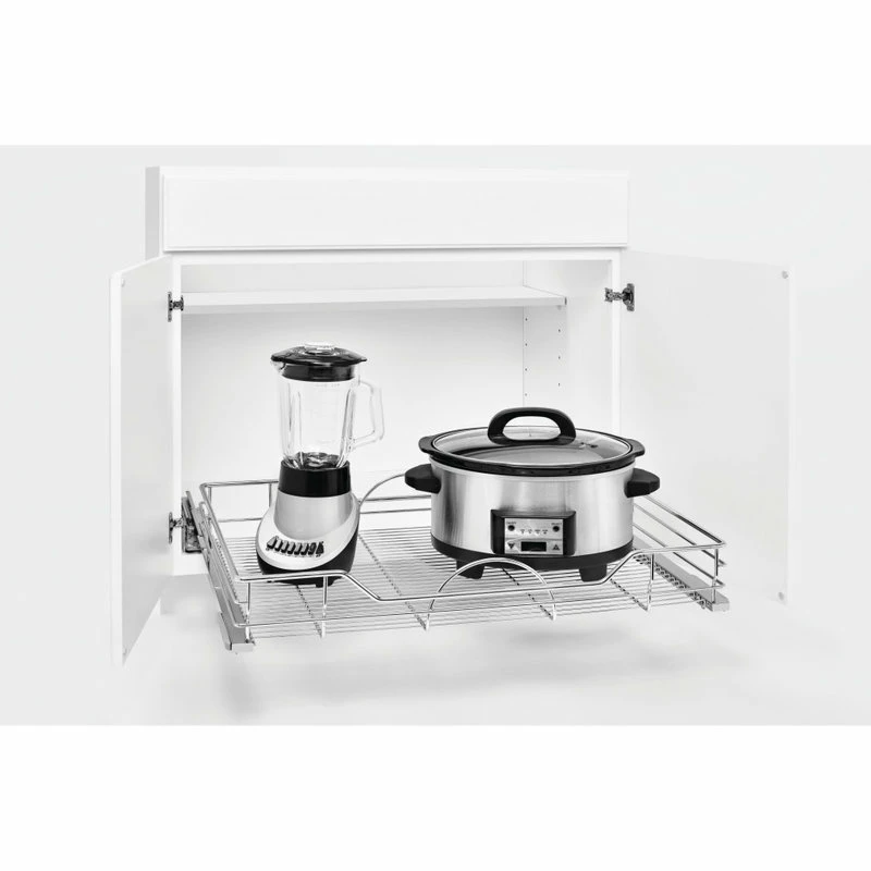 Rev-A-Shelf Steel Pull Out Organizer With Soft-Close For Base Cabinets, 32.36" 4 Rev-A-Shelf Steel Pull Out Organizer With Soft-Close For Base Cabinets, 32.36" - Image 2