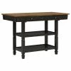 Inspire Q Harvey Two-Tone Kitchen Island Buffet, Antique Black 2 Inspire Q Harvey Two-Tone Kitchen Island Buffet, Antique Black -Coast2Coast shop 07619d5000b17187 1955 w800 h800 b1 p0