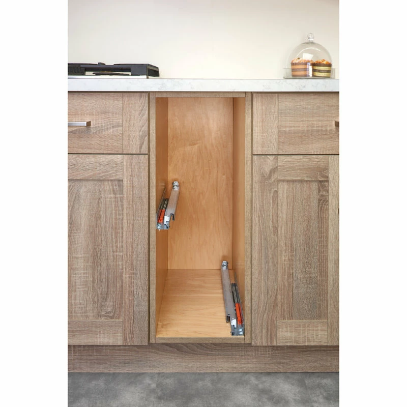 Rev-A-Shelf Wood Base Cabinet Utility Pull Out Organizer With Soft Close, 7.5" 8 Rev-A-Shelf Wood Base Cabinet Utility Pull Out Organizer With Soft Close, 7.5" - Image 6