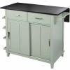 SEI Furniture Ollerton Kitchen Island - Mint Green -Coast2Coast shop 0c21660001573abf 8459 w800 h800 b1 p0