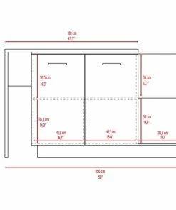 DEPOT ESHOP LLC Creta Kitchen Island, White -Coast2Coast shop 0d01e54502bdb20b 2973 w800 h800 b0 p0