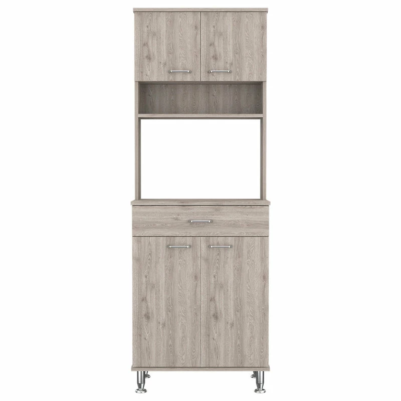 FM FURNITURE Bay Area Pantry, Light Gray 3 FM FURNITURE Bay Area Pantry, Light Gray
