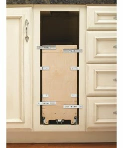 Rev-A-Shelf Wood Bakeware Pull Out Organizer With BB Soft Close, 5.26" -Coast2Coast shop 104150ca0e7a5cef 8008 w800 h800 b0 p0