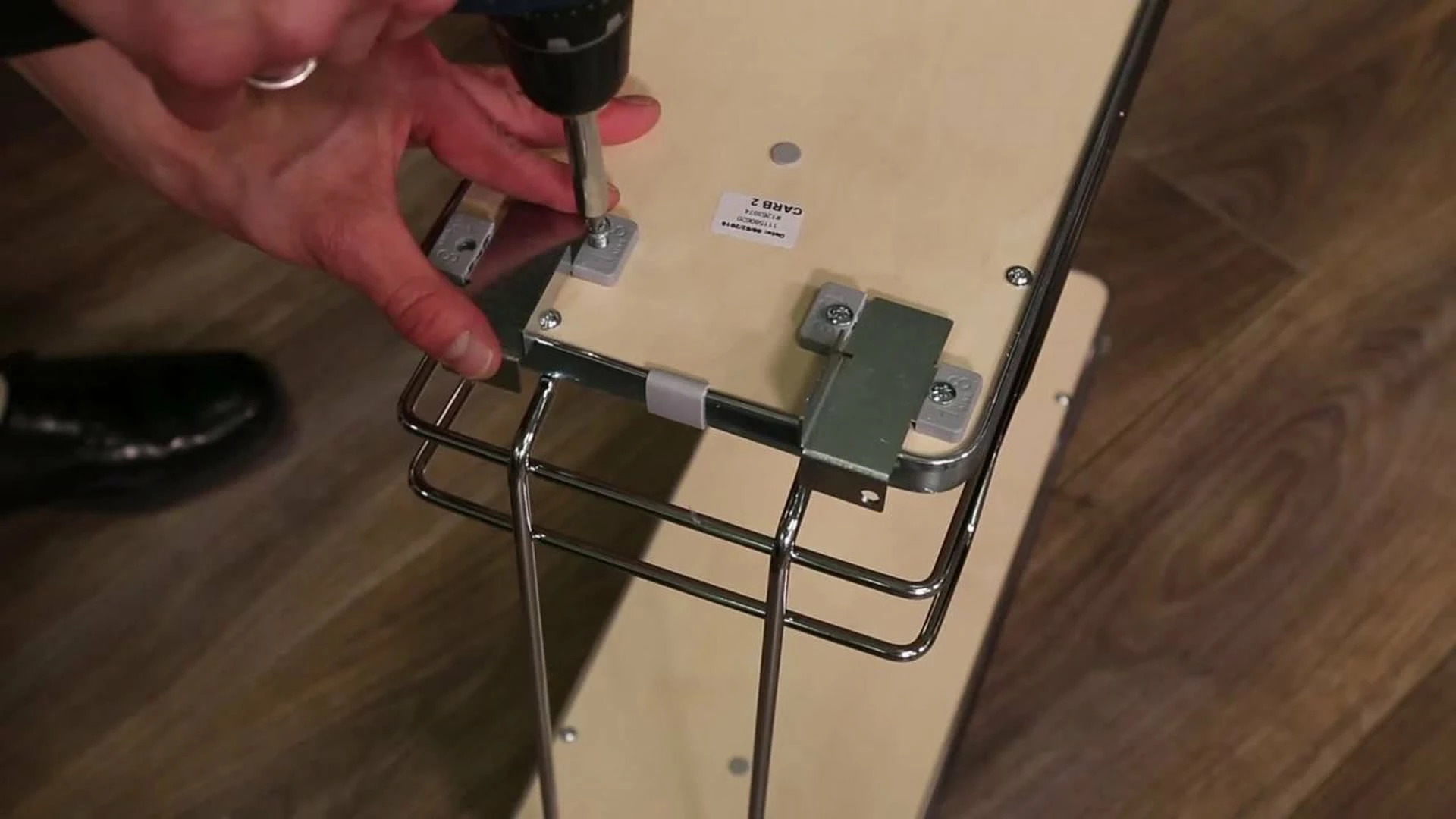 Rev-A-Shelf Two-Tier Knife Block Pull Out Organizers With Soft Close, Gray, 10.25" 4 Rev-A-Shelf Two-Tier Knife Block Pull Out Organizers With Soft Close, Gray, 10.25" - Image 2