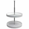 Rev-A-Shelf Polymer Full-Circle 2-Shelf Lazy Susan For Corner Wall Cabinet, White, 20"W 1 Rev-A-Shelf Polymer Full-Circle 2-Shelf Lazy Susan For Corner Wall Cabinet, White, 20"W -Coast2Coast shop 1231be700e7a5ddb 8034 w800 h800 b1 p0