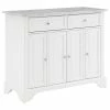 Crosley Avery Kitchen Island/Cart, Distressed White/White Marble 1 Crosley Avery Kitchen Island/Cart, Distressed White/White Marble -Coast2Coast shop 1241da61010990e8 0074 w800 h800 b1 p0