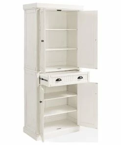 Pemberly Row 4 Door Coastal Pantry In White 10 Pemberly Row 4 Door Coastal Pantry In White -Coast2Coast shop 16c1c8df0f8682cf 6043 w800 h800 b1 p0