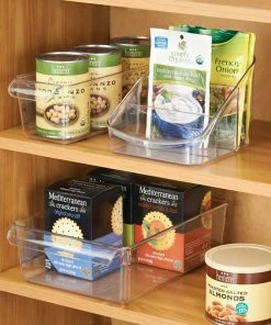 IDesign Linus Pullz Kitchen Organizer, Clear -Coast2Coast shop 1961eeaf0beb1970 4143 w800 h800 b0 p0