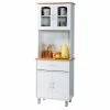 Hodedah Import Inc. Kitchen Cabinet, White -Coast2Coast shop 1a519a0209964223 8895 w800 h800 b1 p0