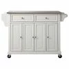 Crosley Stainless Steel Top Kitchen Cart/Island, White -Coast2Coast shop 1ad17c6c065cb004 0184 w800 h800 b1 p0