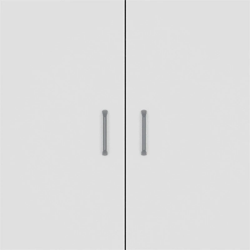 Tuhome Furniture TuHome White Modern Engineered Wood Varese Pantry Cabinet 7 Tuhome Furniture TuHome White Modern Engineered Wood Varese Pantry Cabinet - Image 5