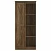 Decorn Farmhouse Pantry, Sliding Barn Door And Multiple Storage Shelves, Knotty Oak -Coast2Coast shop 1ce192c602f2a5a9 6204 w800 h800 b1 p0