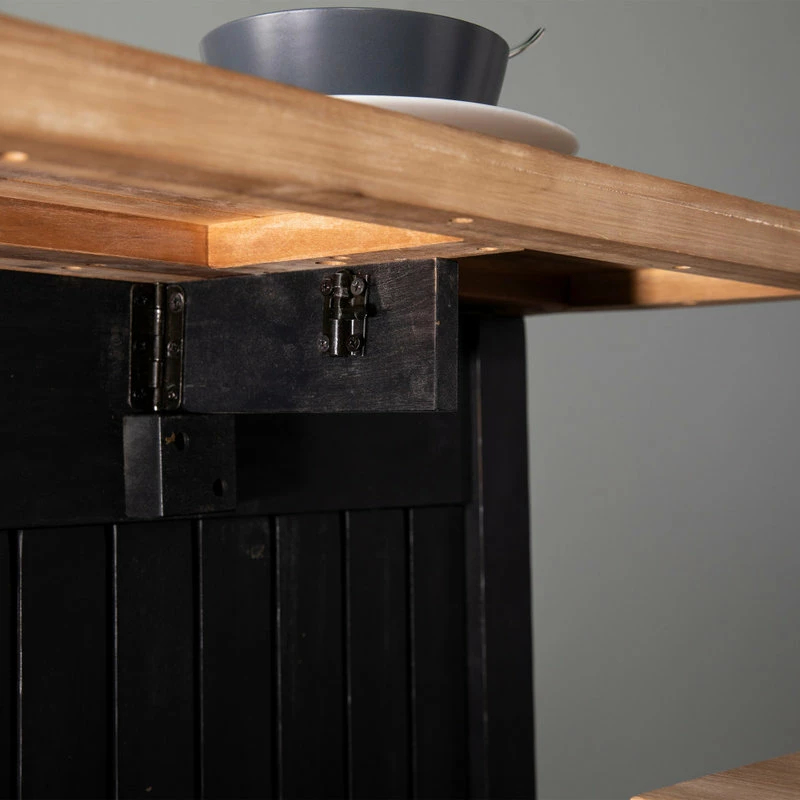 SEI Furniture Lenore Expandable Freestanding Kitchen Island 7 SEI Furniture Lenore Expandable Freestanding Kitchen Island - Image 5