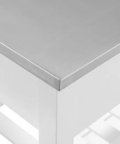 Crosley Chloe Stainless Steel Top Kitchen Island Cart, White/Stainless Steel 26 Crosley Chloe Stainless Steel Top Kitchen Island Cart, White/Stainless Steel -Coast2Coast shop 1f71631a0f73b875 4808 w800 h800 b0 p0