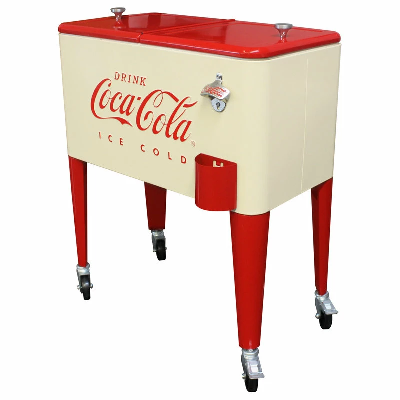 Leigh Country "60 Qt. Coca-Cola Vanilla Ice Cold Cooler " 4 Leigh Country "60 Qt. Coca-Cola Vanilla Ice Cold Cooler " - Image 2