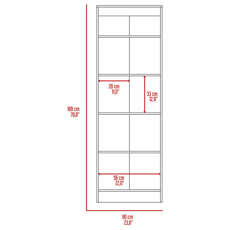 FM FURNITURE Virginia Storage Cabinet, Black Wengue 7 FM FURNITURE Virginia Storage Cabinet, Black Wengue - Image 5