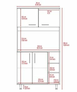 DEPOT ESHOP LLC Malta Kitchen Pantry Cabinet, Black Wengue 16 DEPOT ESHOP LLC Malta Kitchen Pantry Cabinet, Black Wengue -Coast2Coast shop 26c1d72e02bccc22 1878 w800 h800 b0 p0
