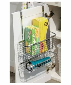 IDesign Axis Over The Cabinet Basket, Chrome -Coast2Coast shop 281160140beb189e 3922 w800 h800 b1 p0