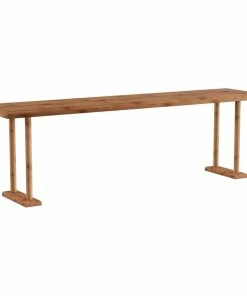 Lavish Home Bamboo Sink Shelf Countertop Organizer