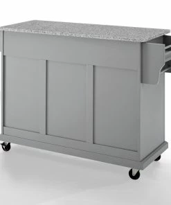 Crosley Solid Granite Top Kitchen Cart/Island, Vintage Grey -Coast2Coast shop 2b21d48a0d5bf9d7 3610 w800 h800 b0 p0