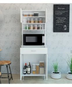 FM FURNITURE Bay Area Pantry, White -Coast2Coast shop 3041bdf903515870 1831 w800 h800 b0 p0