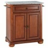 Crosley Alexandria Gray Granite Top Portable Kitchen Island In Cherry -Coast2Coast shop 31a1d15e083c8e92 8161 w800 h800 b1 p0