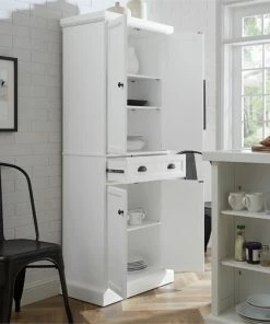 Crosley Shoreline Coastal Pantry In White 9 Crosley Shoreline Coastal Pantry In White -Coast2Coast shop 363103290fc1f745 3180 w800 h800 b0 p0