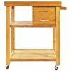 Clevr Rolling Bamboo Wood Kitchen Island Cart Trolley, Cabinet W/ Towel Rack & Drawers 2 Clevr Rolling Bamboo Wood Kitchen Island Cart Trolley, Cabinet W/ Towel Rack & Drawers -Coast2Coast shop 3631c5100e1df755 7728 w800 h800 b1 p0