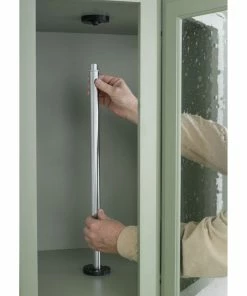 Rev-A-Shelf Polymer Full-Circle 2-Shelf Lazy Susans For Corner Wall Cabinets, White, 18"W -Coast2Coast shop 3691ddd50258599e 7992 w800 h800 b0 p0