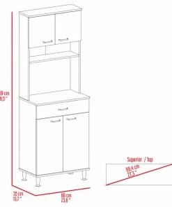 FM FURNITURE Bay Area Pantry, Light Gray 15 FM FURNITURE Bay Area Pantry, Light Gray -Coast2Coast shop 37f16af403515861 1882 w800 h800 b1 p0