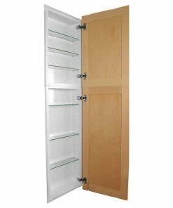 Timber Tree Cabinets Fruitville Shaker Frameless Recessed Unfinished Wood Pantry Cabinet, 14x56 15 Timber Tree Cabinets Fruitville Shaker Frameless Recessed Unfinished Wood Pantry Cabinet, 14x56 -Coast2Coast shop 3c11eb5a02a797e2 6249 w800 h800 b1 p0