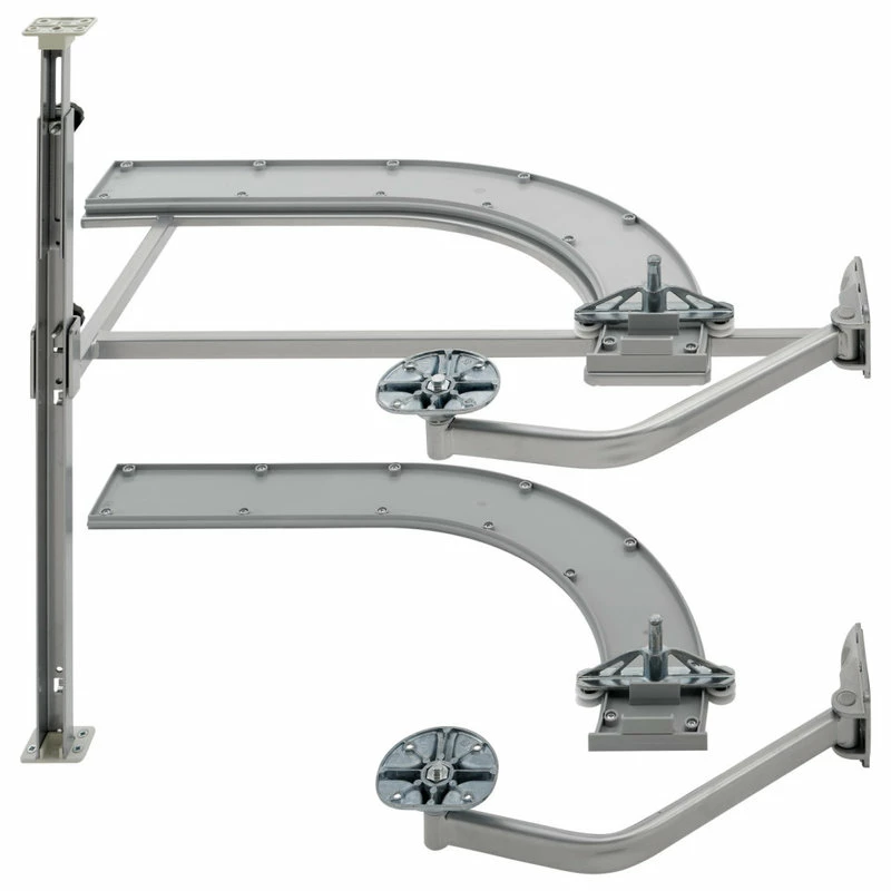 Rev-A-Shelf Solid Surface 2-Shelf Blind Corner Organizer For Blind Left Cabinet, 33" 11 Rev-A-Shelf Solid Surface 2-Shelf Blind Corner Organizer For Blind Left Cabinet, 33" - Image 9