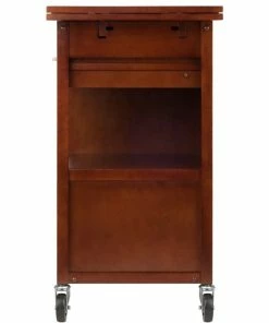 Winsome Gregory Transitional Solid Wood Kitchen Cart In Walnut 9 Winsome Gregory Transitional Solid Wood Kitchen Cart In Walnut -Coast2Coast shop 3ee1348e0ed9cdf7 7423 w800 h800 b1 p0
