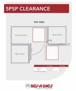 Rev-A-Shelf Steel 2-Tier Pull Out Solid Bottom Organizer For Blind Corner Cabinet, 15" 19 Rev-A-Shelf Steel 2-Tier Pull Out Solid Bottom Organizer For Blind Corner Cabinet, 15" -Coast2Coast shop 3f01269202585aa0 8043 w800 h800 b1 p0