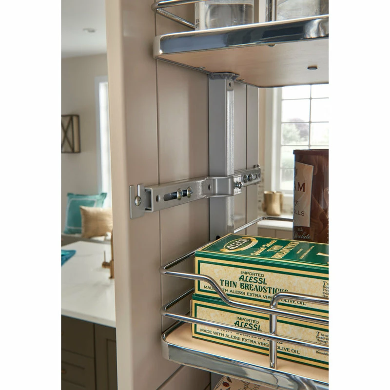 Rev-A-Shelf Adjustable Solid Surface Pantry System For Tall Pantry Cabinets, 16.25" 6 Rev-A-Shelf Adjustable Solid Surface Pantry System For Tall Pantry Cabinets, 16.25" - Image 4