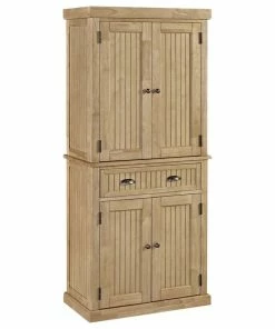 Homestyles Nantucket Wood Pantry In Brown