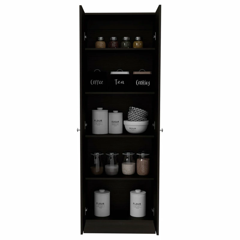 FM FURNITURE Virginia Storage Cabinet, Black Wengue 3 FM FURNITURE Virginia Storage Cabinet, Black Wengue