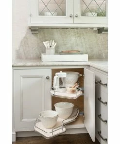 Rev-A-Shelf Solid Surface 2-Shelf Blind Corner Organizer For Blind Right Cabinet, 33" -Coast2Coast shop 4b4198ef02585749 8039 w800 h800 b0 p0