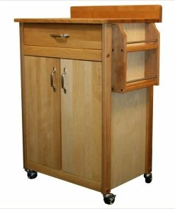 Catskill Craftsmen 27 Inch Butcher Block Kitchen Cart -Coast2Coast shop 4be17cac0421c9f8 3663 w800 h800 b0 p0