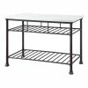 Acme Furniture ACME Freyja Kitchen Island With Metal Shelves In White And Gray 1 Acme Furniture ACME Freyja Kitchen Island With Metal Shelves In White And Gray -Coast2Coast shop 4c31b3960fed64e8 9175 w800 h800 b1 p0
