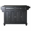 Crosley Cambridge Solid Black Granite Top Kitchen Island, Black Finish -Coast2Coast shop 51314ee6065cb087 0166 w800 h800 b1 p0