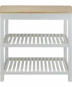 Casual Home Kitchen Island With Solid Wood, White -Coast2Coast shop 5171380a0ba21f79 4665 w800 h800 b1 p0