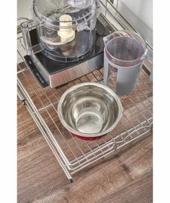 Rev-A-Shelf Single Tier Bottom Mount Pull Out Steel Wire Organizer, 14.4" 18 Rev-A-Shelf Single Tier Bottom Mount Pull Out Steel Wire Organizer, 14.4" -Coast2Coast shop 52317db7025857c2 8034 w800 h800 b0 p0