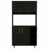 DEPOT ESHOP LLC Malta Kitchen Pantry Cabinet, Black Wengue 1 DEPOT ESHOP LLC Malta Kitchen Pantry Cabinet, Black Wengue -Coast2Coast shop 5441d47102bccc0a 3814 w800 h800 b1 p0