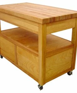 Catskill Craftsmen Catskill Grand Americana Butcher Block Island Workcenter In Natural -Coast2Coast shop 5571a284053fbf78 7654 w800 h800 b1 p0
