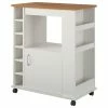 Ameriwood Home Clearwater Kitchen Cart, White -Coast2Coast shop 55f131bb0f35d6bb 1465 w800 h800 b1 p0