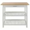 Casual Home Kitchen Island With Solid Wood, White -Coast2Coast shop 5611009a0ba21f75 4665 w800 h800 b1 p0