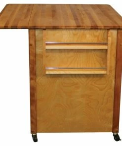 Catskill Craftsmen Butcher Block Workcenter PLUS With Drop Leaf -Coast2Coast shop 57e1caf70dffdbd4 5932 w800 h800 b1 p0